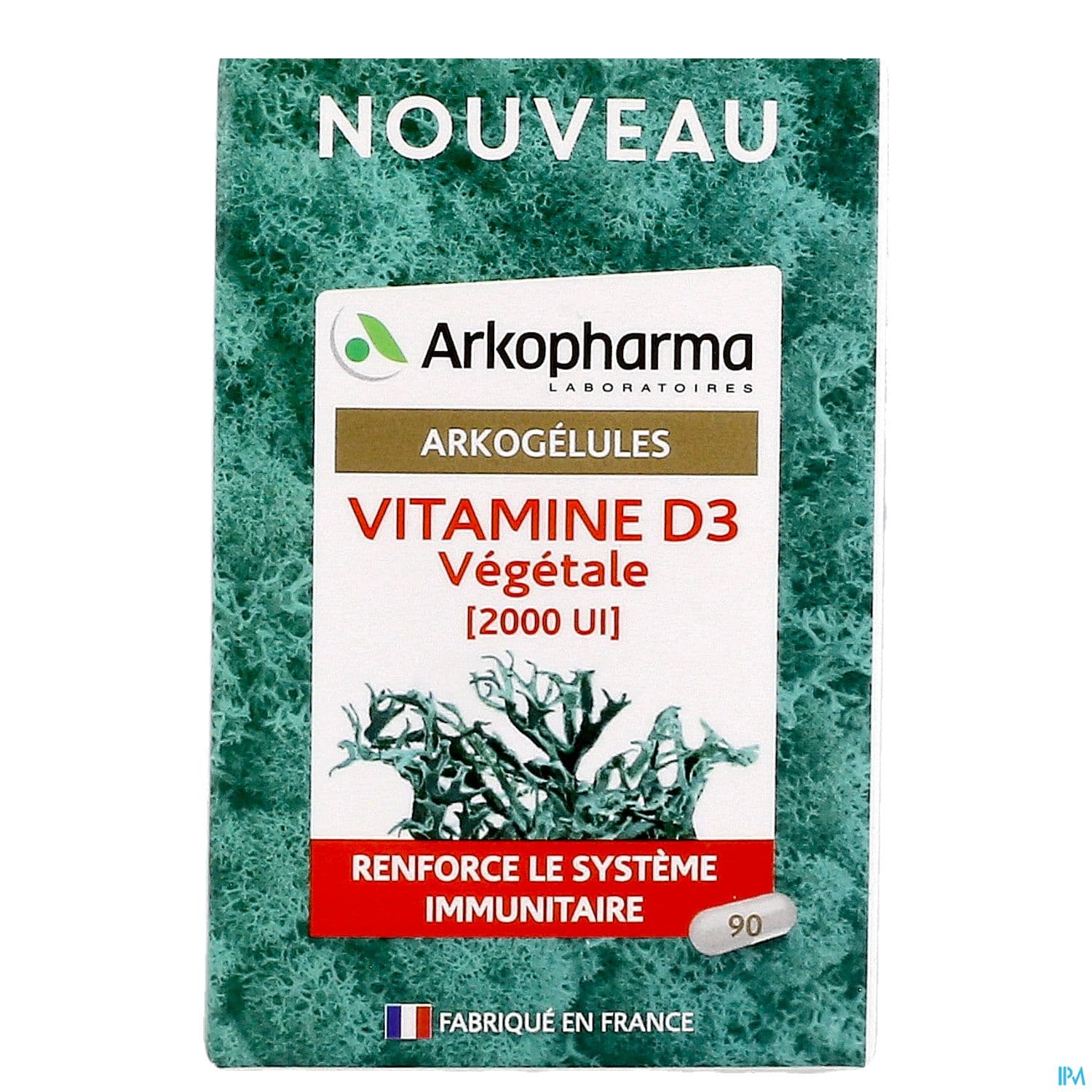 ARKOG VITAMINE D3 VEG GELUL 90
