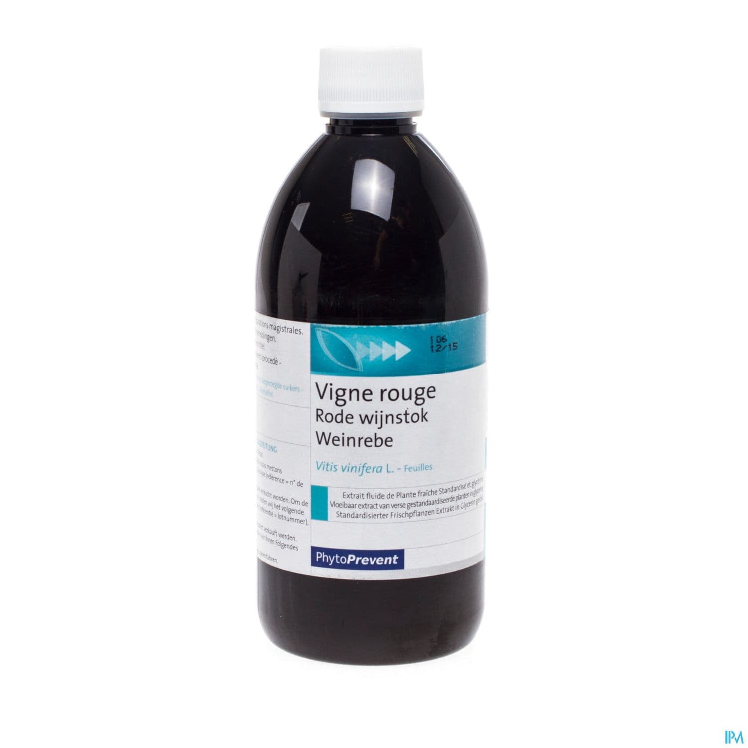 Pileje Eps Vigne Rouge Extrait Fluide Glycerine 500ml