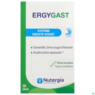 Nutergia Ergygast Stick Buvable 20