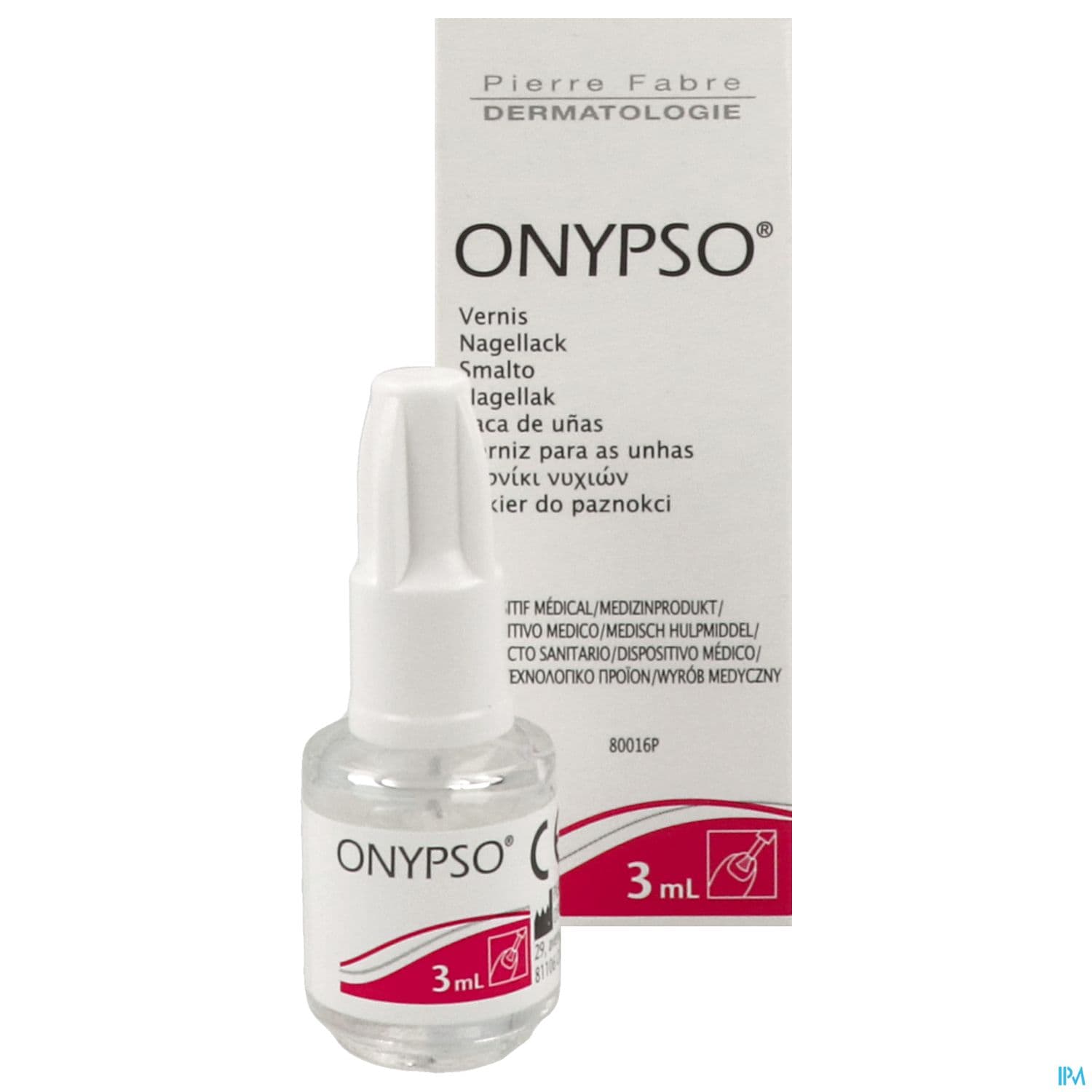 ONYPSO VERNIS ONGLE EPAISSIS 3ML