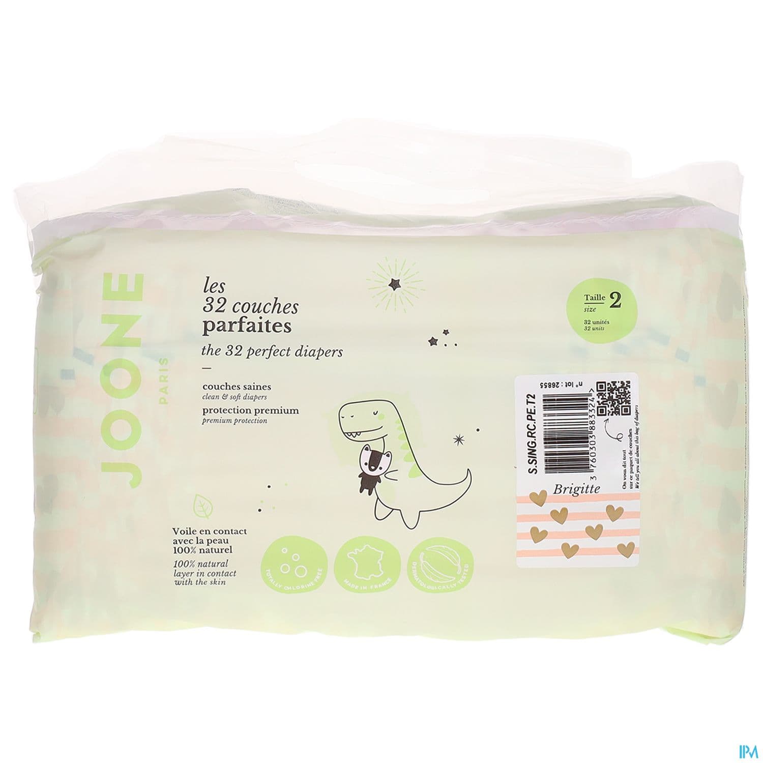 JOONE COUCHE BRIGITTE T2 3-5KG32