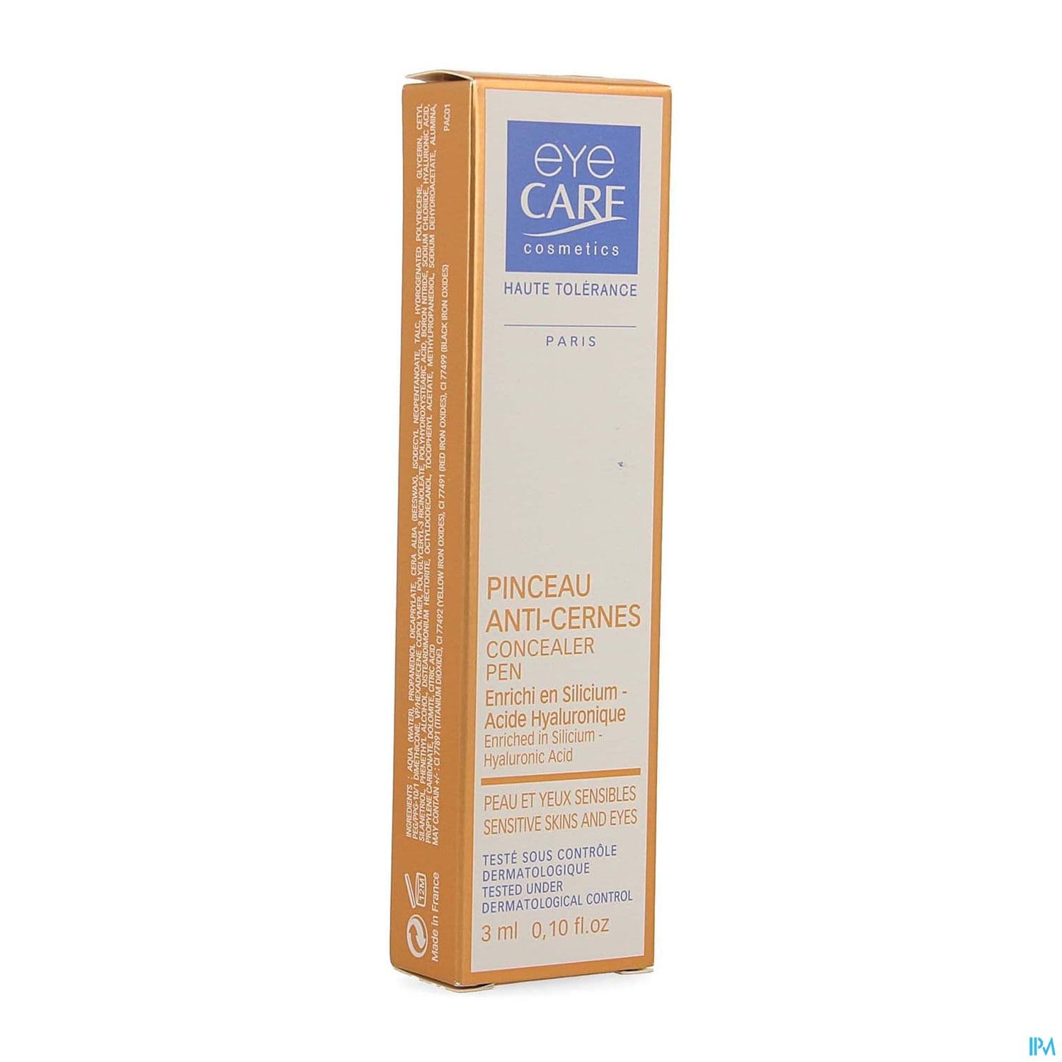 Eye Care Cosmetics Pinceau Anticernes 3ml Beige Clair