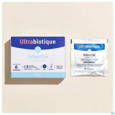 ULTRABIOTIQUE INFANT SACH BTE 7