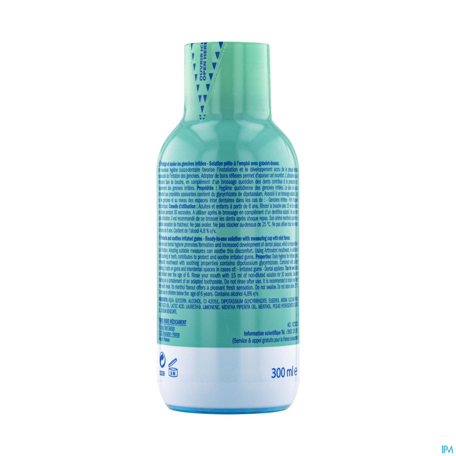 Arthrodont Bain De Bouche Menthe 300ml