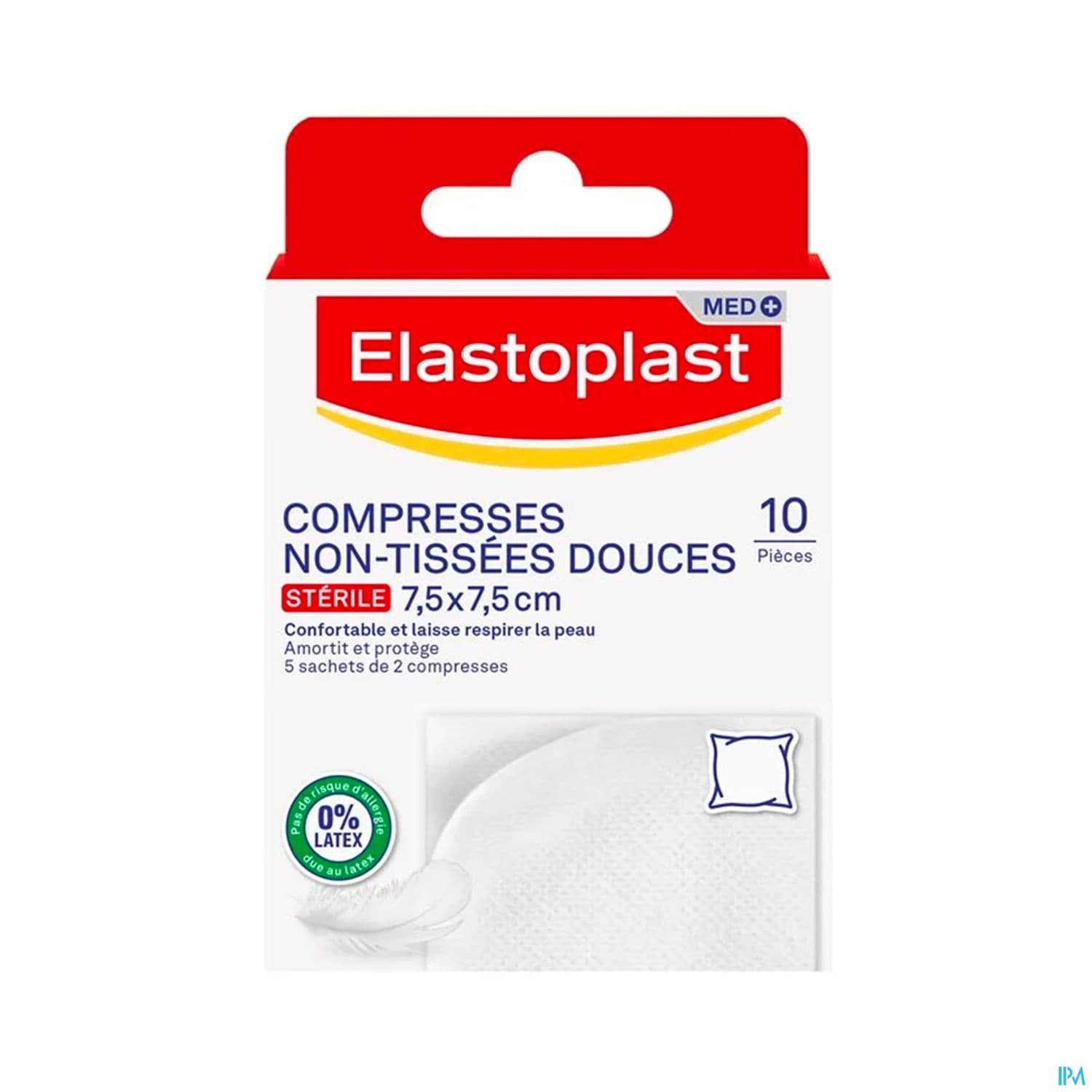 Elastoplast Med Compresses Non Tissees 7cm5 X 7cm5 10
