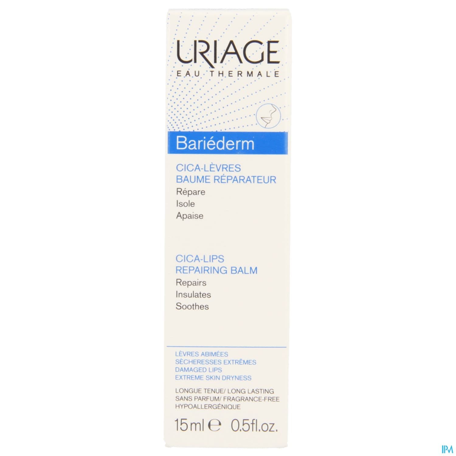 URIAGE BARIEDERM CICA LEVRES BME T/15ML