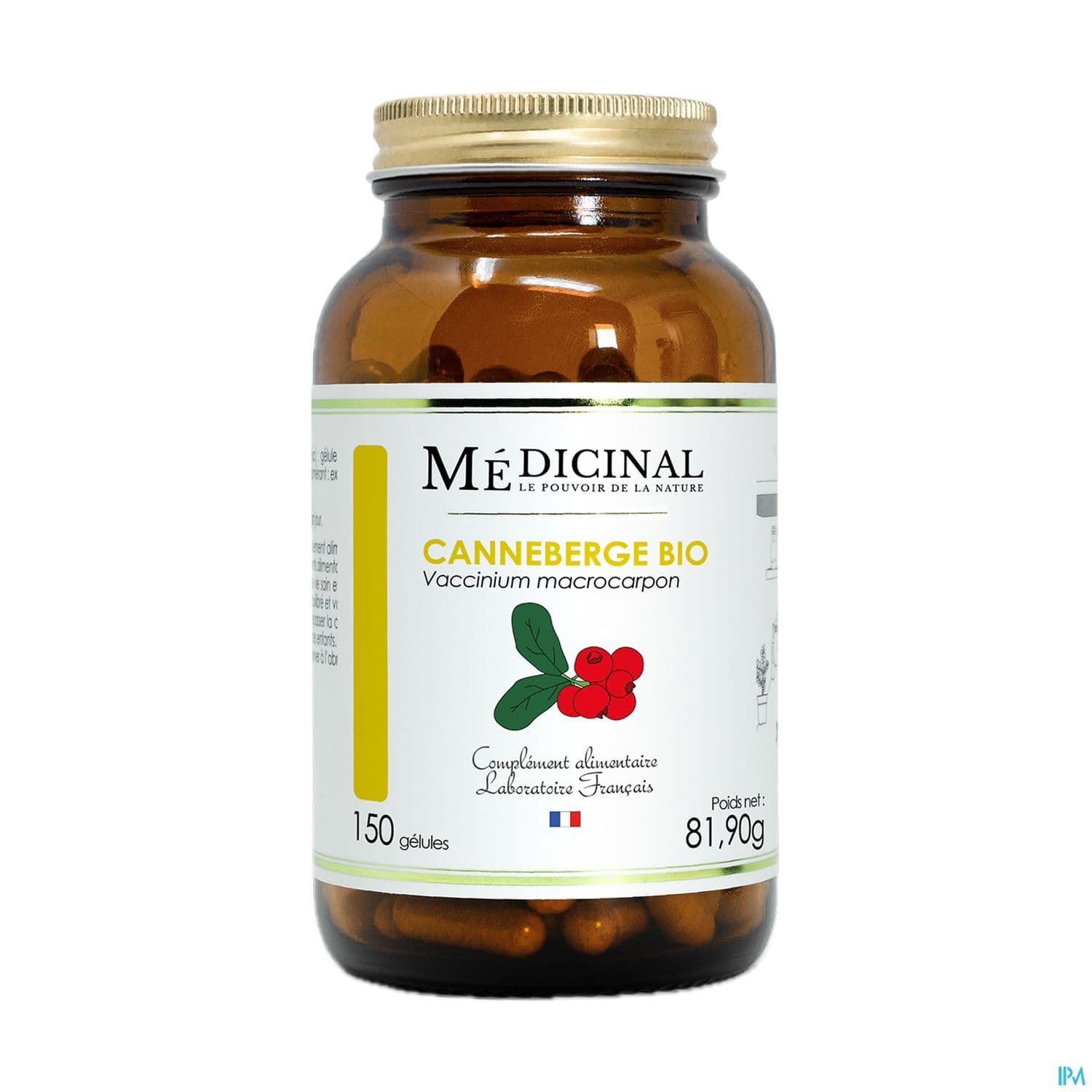 Medicinal Canneberge Bio Gelule 150 — Pharmacie de Vienne Blois
