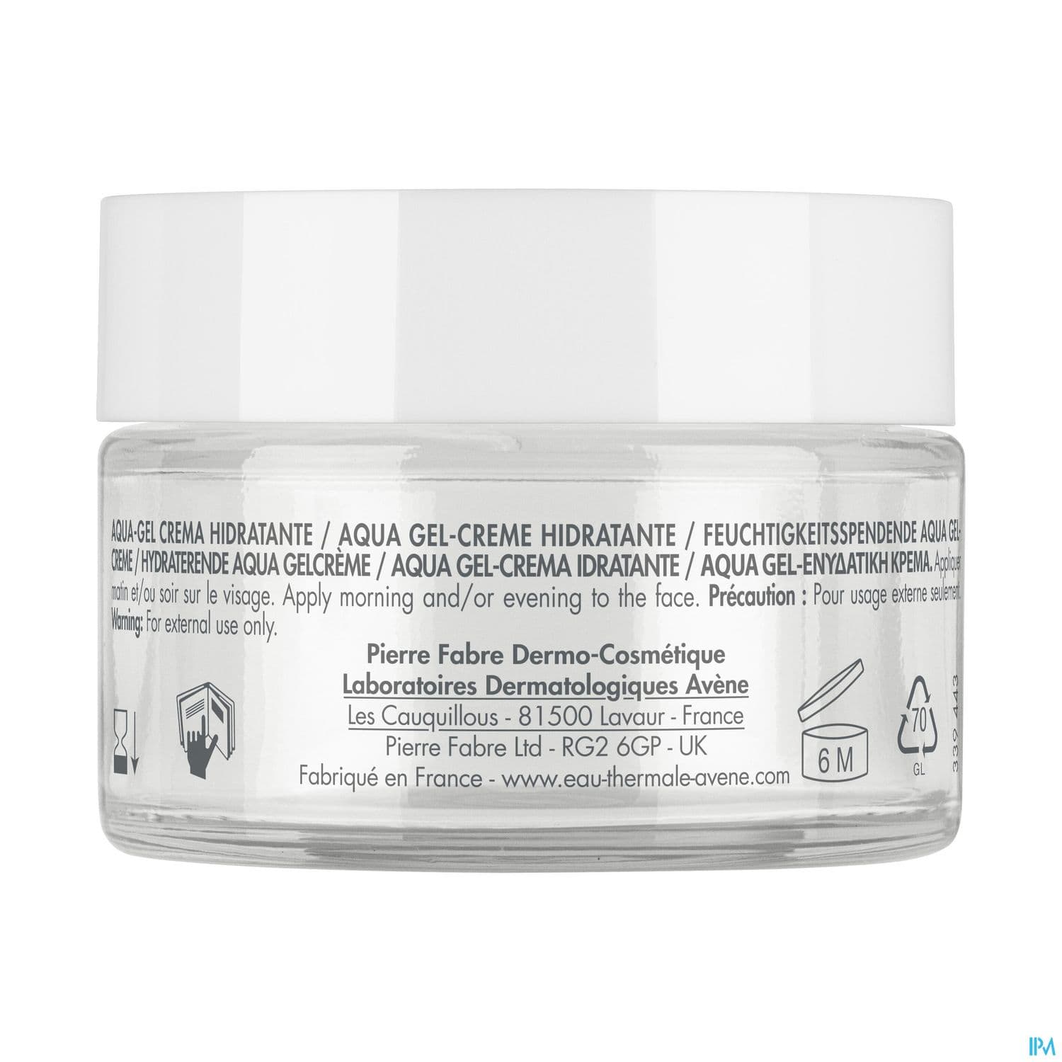 AVENE HYDRANCE AQUA GEL CR 50ML