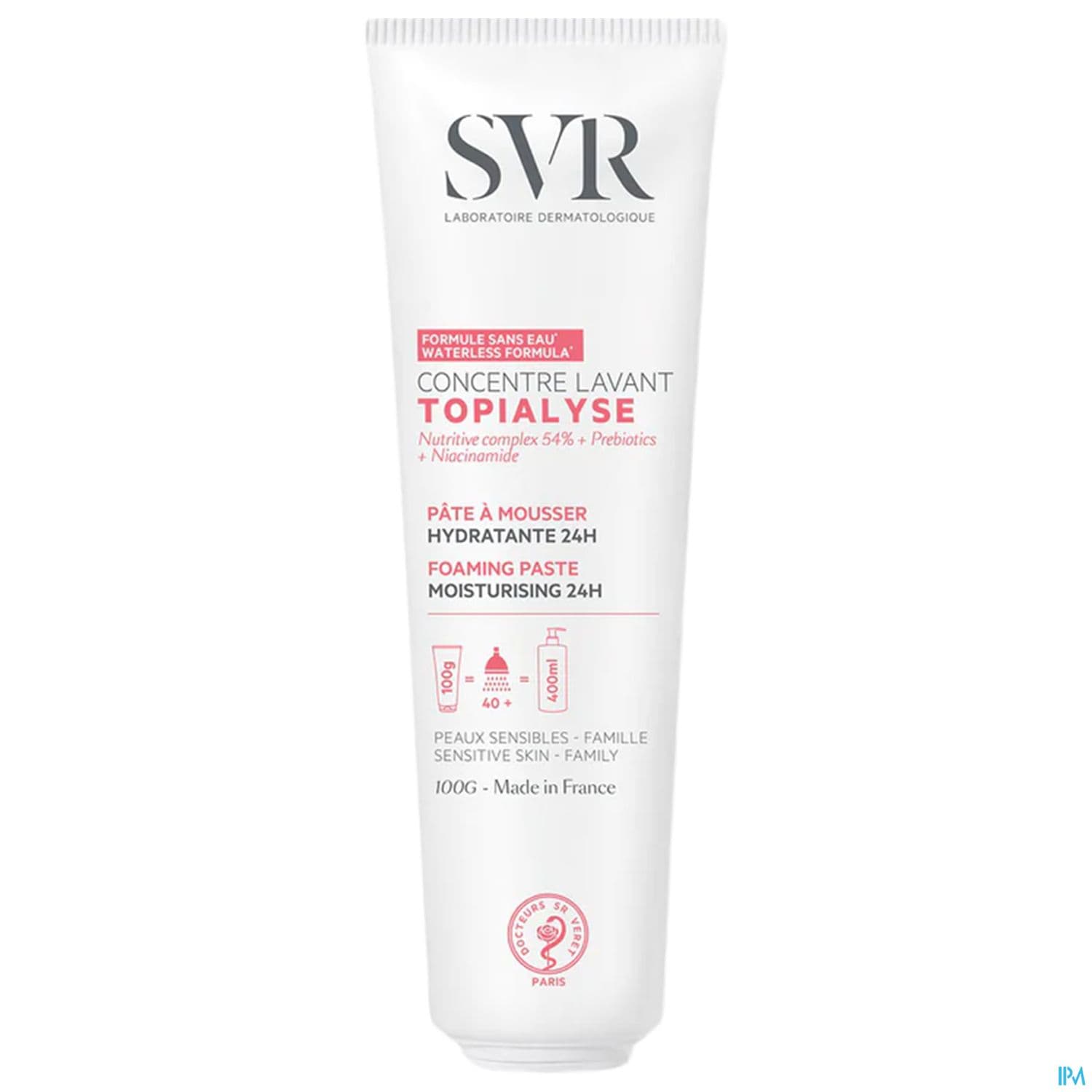 Svr Topialyse Concentre Lavant Pate A Mousser 100ml