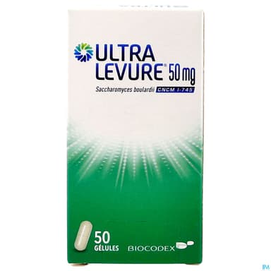 ULTRA LEVURE 50MG GELULE 50