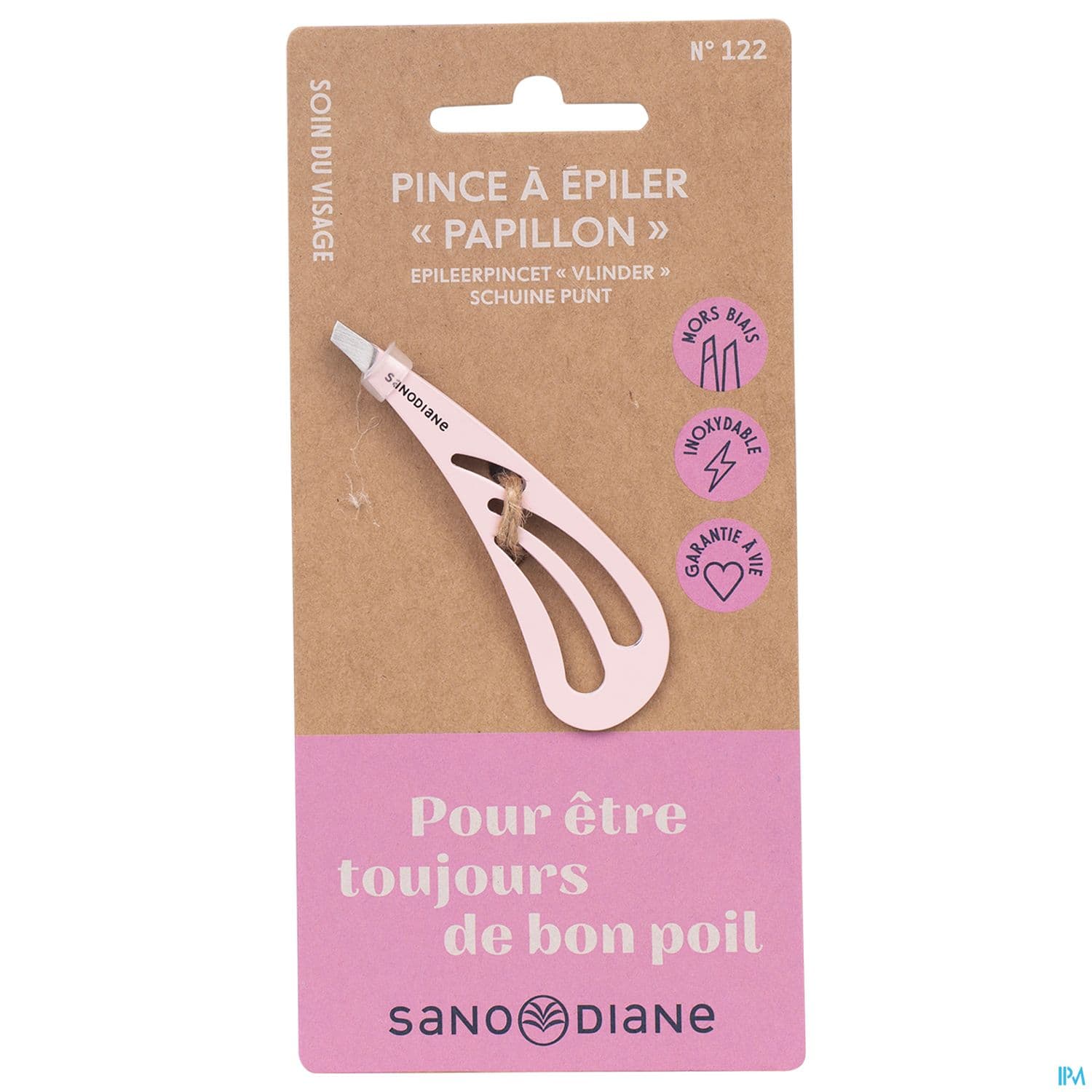 PINC/EPIL PAPILLON ROSE SANOD 122