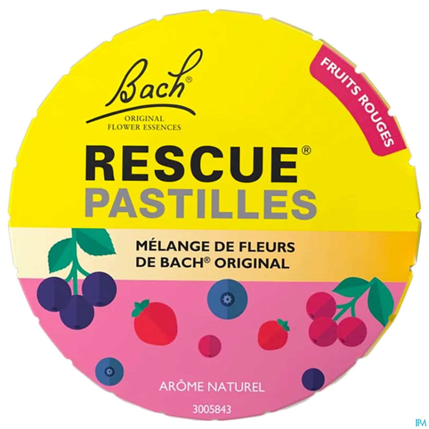 RESCUE PASTILLE FRUIT DES BOIS 50G