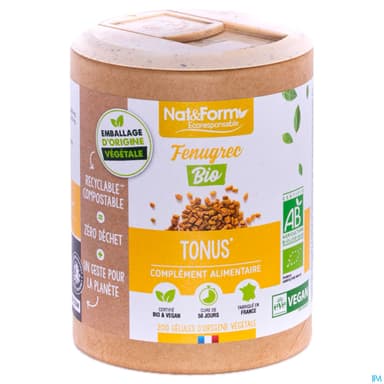 Nat Et Form Ecoresponsable Fenugrec Gelule 60