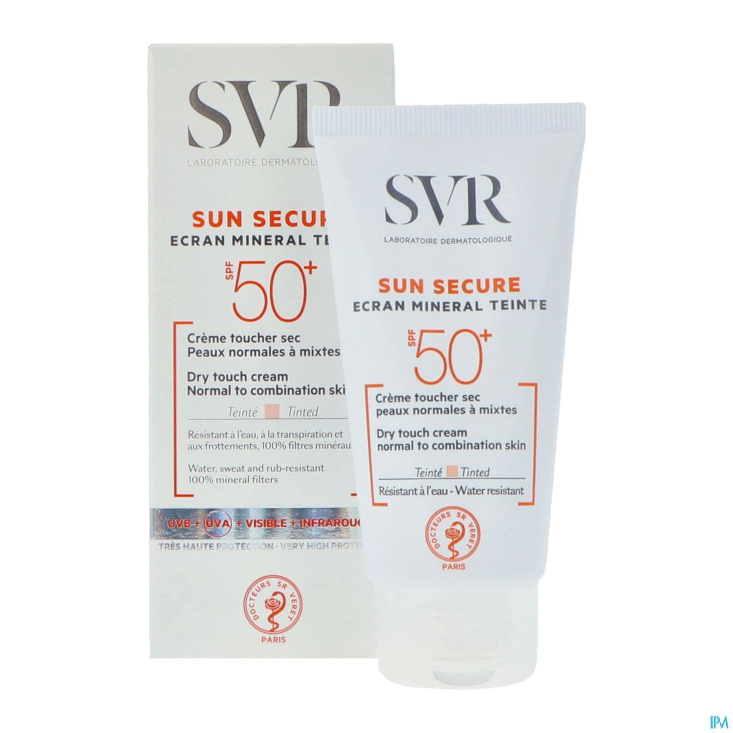 Sun Secure Mineral Teite Peau Normale Ip50+ 60ml