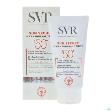 Sun Secure Mineral Teite Peau Normale Ip50+ 60ml