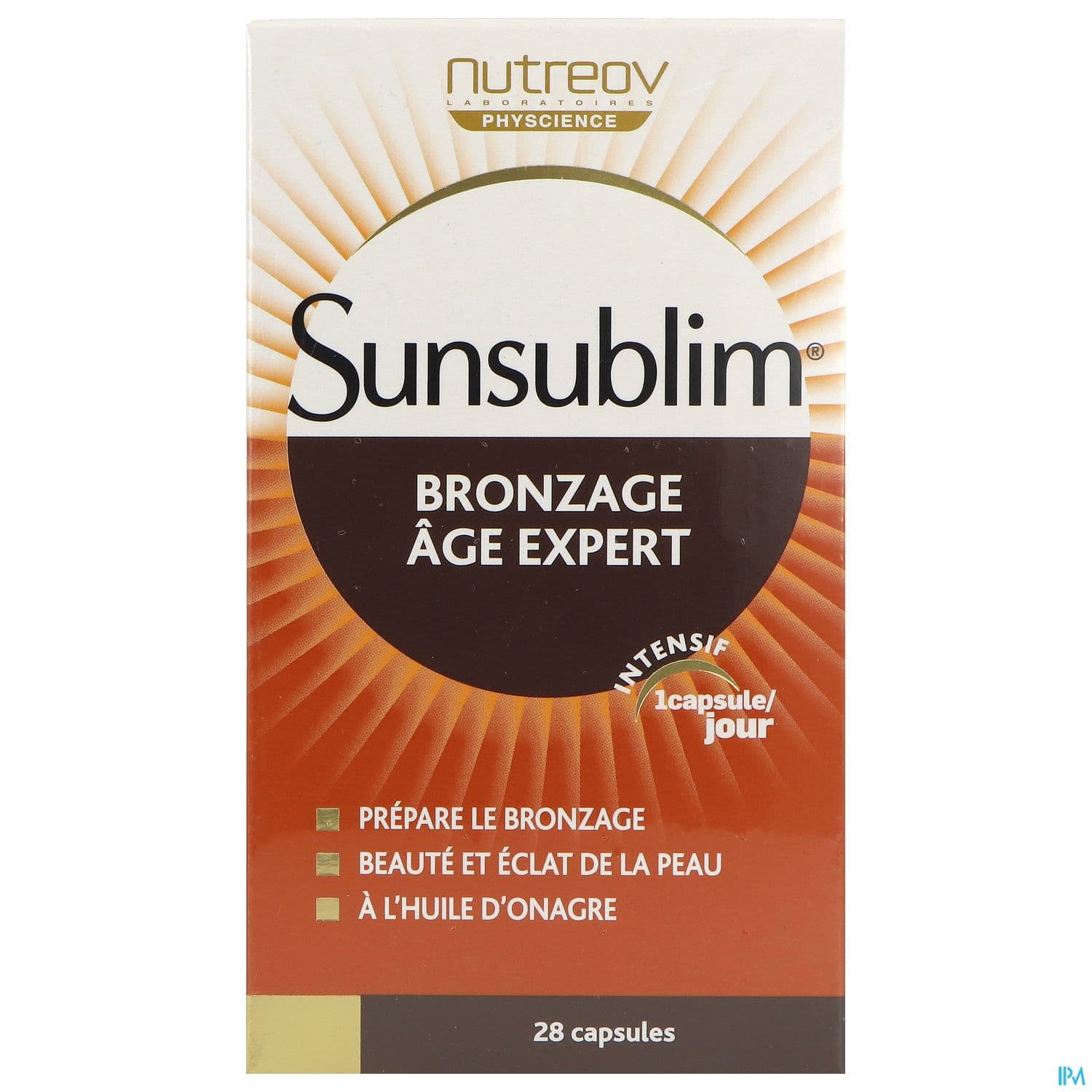 SUNSUBL BRONZ A/AGE CAPS 28 X3