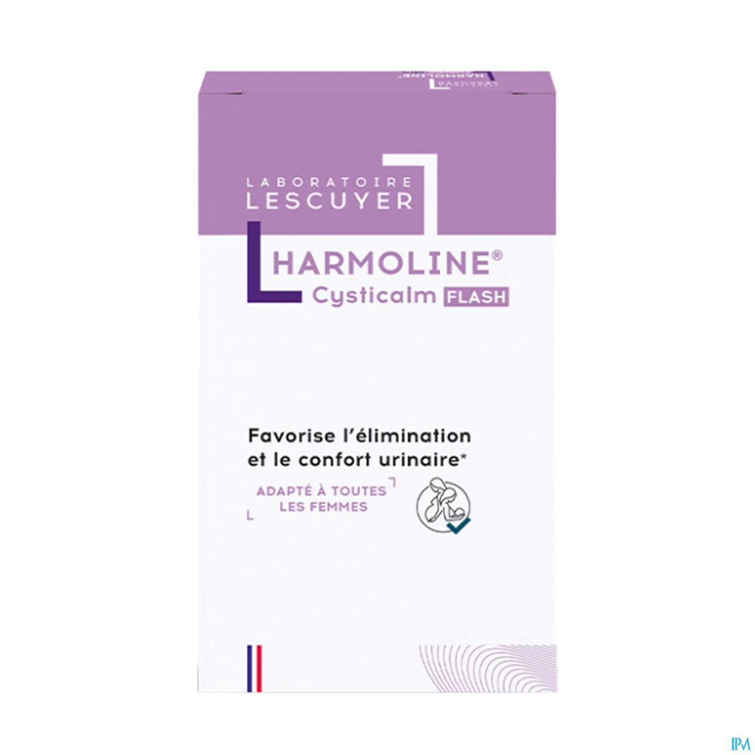 HARMOLINE CYSTICALM FLASH STICK 10 — Pharmacie Chapelle International