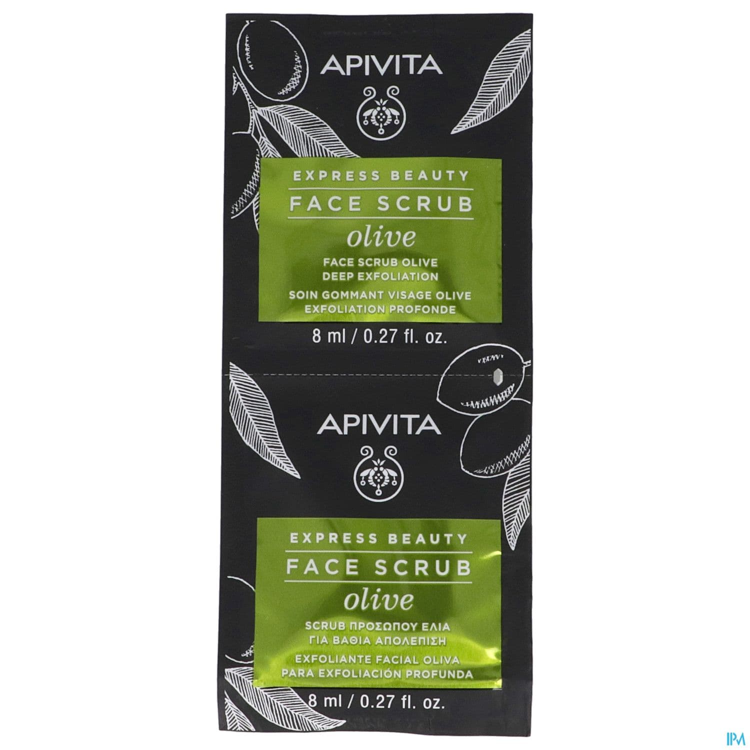 APIVITA GOMMAGE EXPRESS OLIVE X2