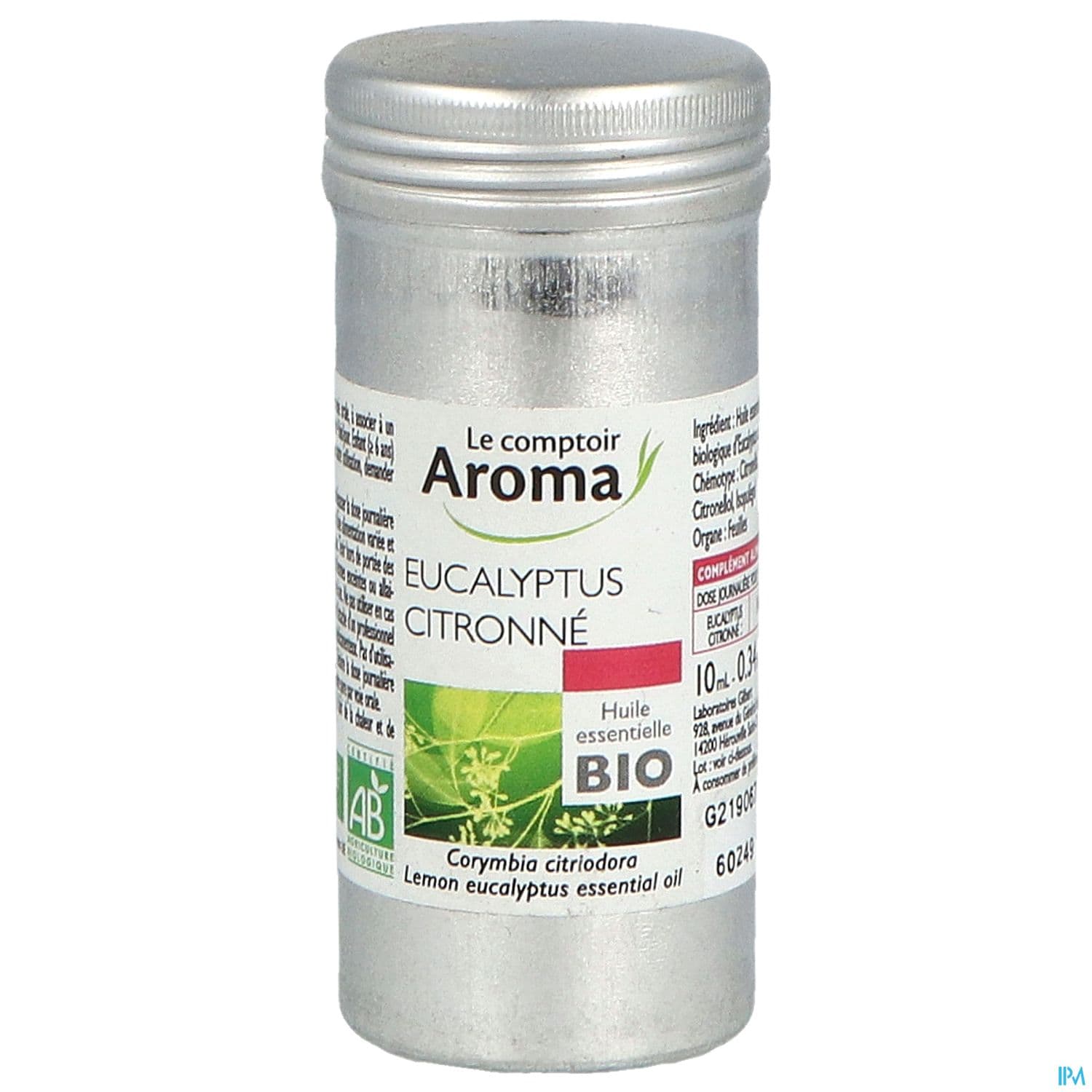 Le Comptoir Aroma Huile Essentielle Bio Eucalyptus Citronne 10ml