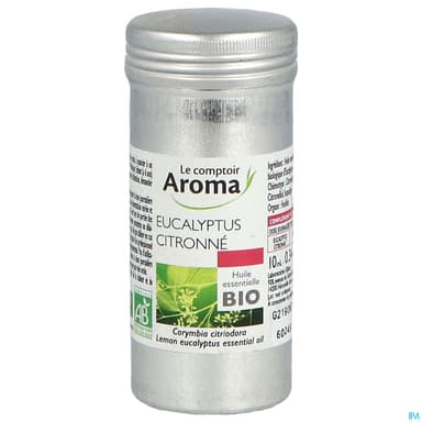 Le Comptoir Aroma Huile Essentielle Bio Eucalyptus Citronne 10ml