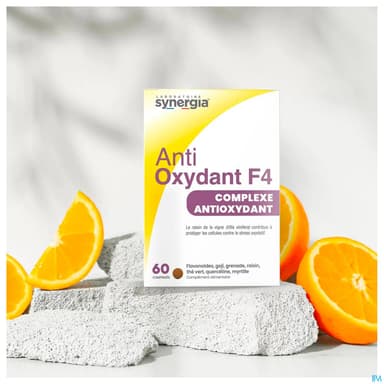 SYNERGIA A/OXYDANT F4 CAPS 60
