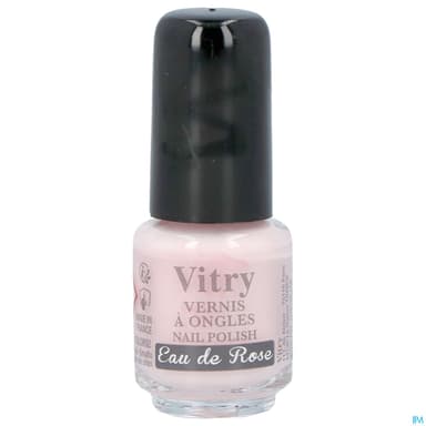 Vitry Vernis Ongles Eau De Rose Mini 4ml