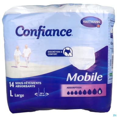CONFIANCE MOBIL SLIP ABSOR 8G L 14