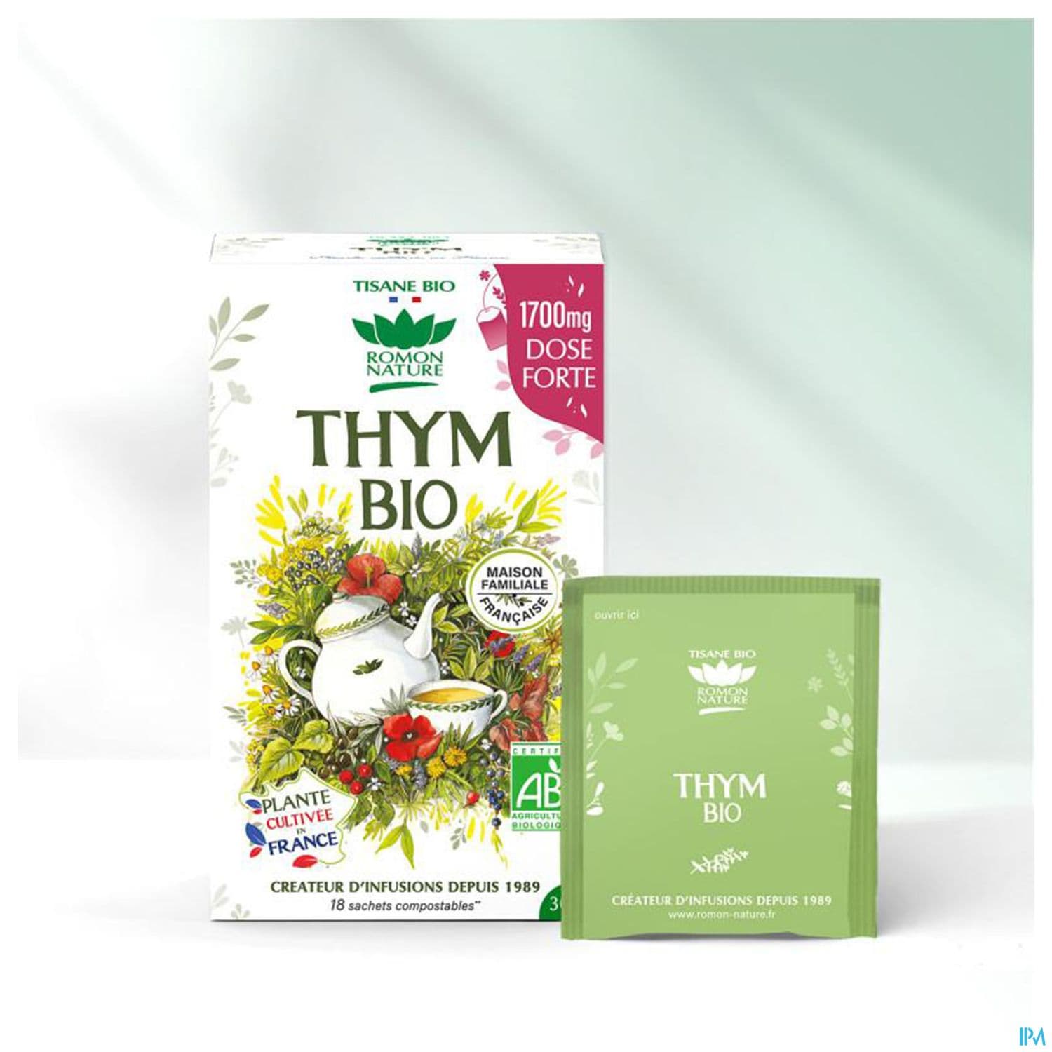 ROMON NATUR TIS BIO THYM SACH 18