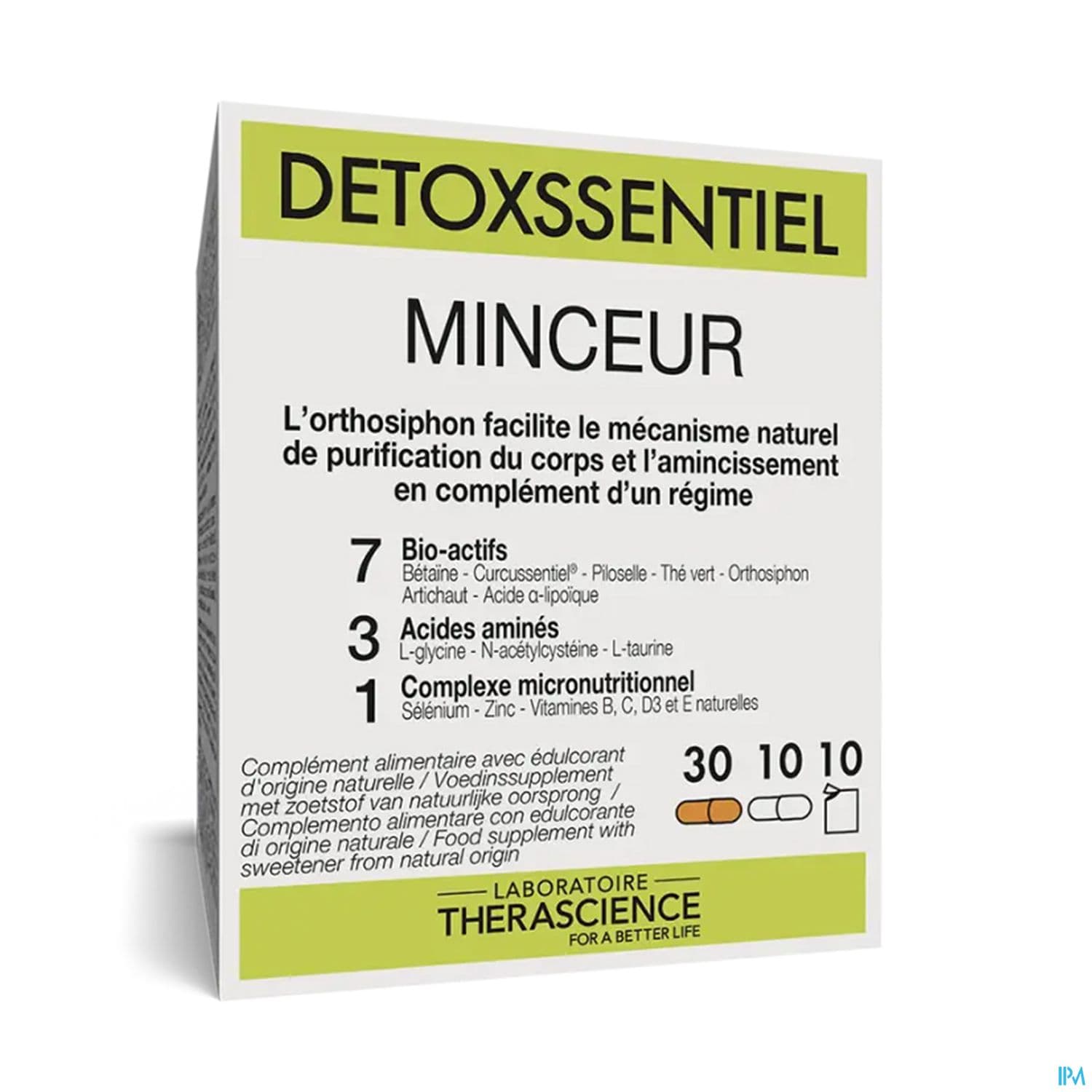 Therascience Detoxssentiel Minceur Gelule 40 + Sachet 10