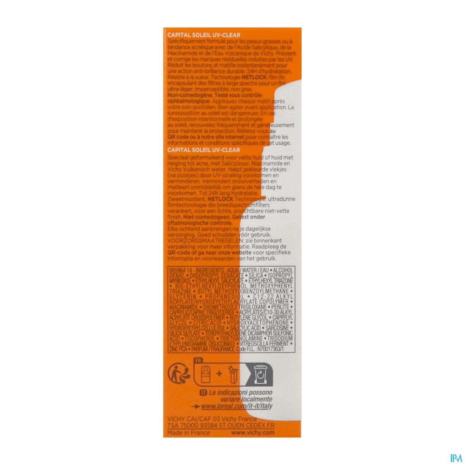 CAPITAL SOL UV-CLEAR SPF50+ 40ML
