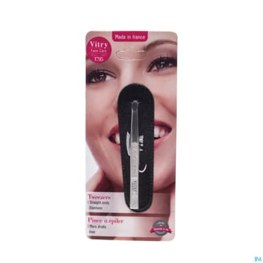 Vitry Pince A Epiler Mors Droit Inox
