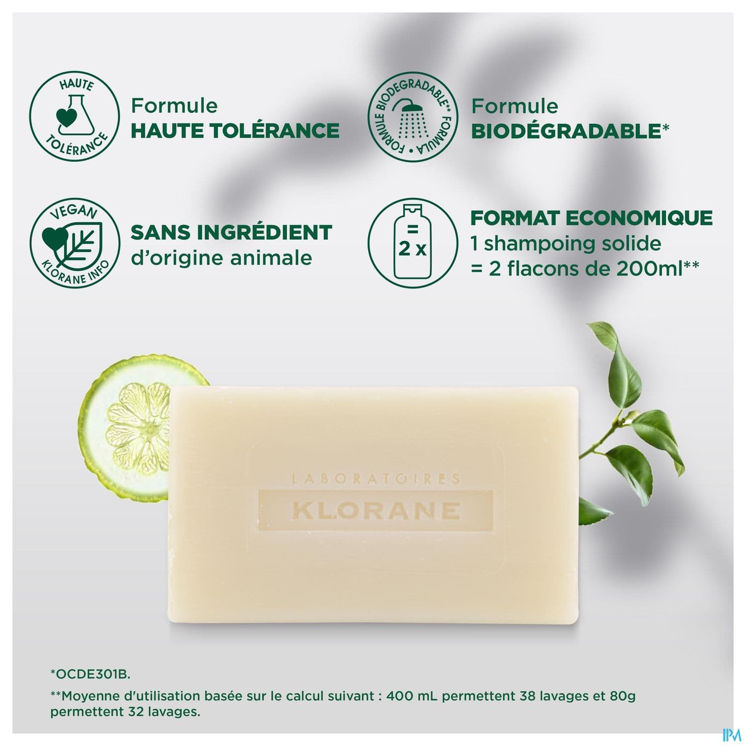 KLORANE SH SOLIDE CEDRAT 80G