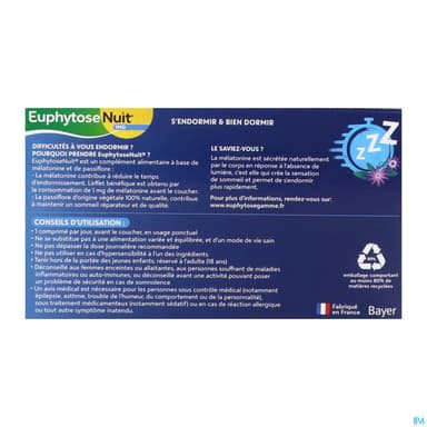 EUPHYTOSE NUIT CPR 30