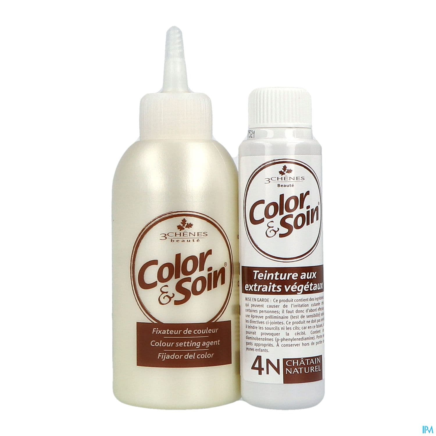 3 CHENES COLOR/SOIN CHAT NATUR 4N
