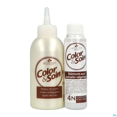 3 CHENES COLOR/SOIN CHAT NATUR 4N