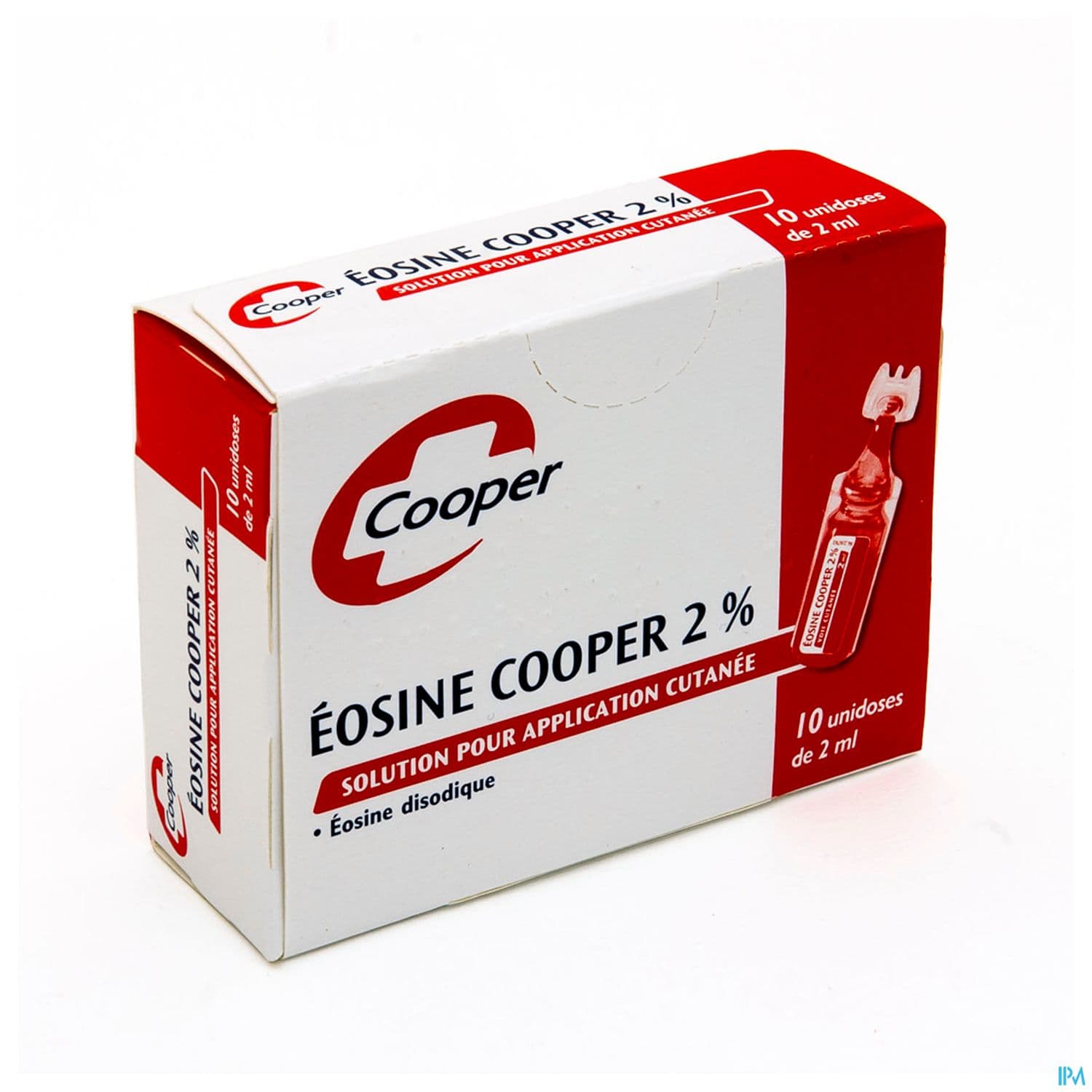 Cooper Eosine 2% Solution Pour Application Cutanee Unidos 2ml 10