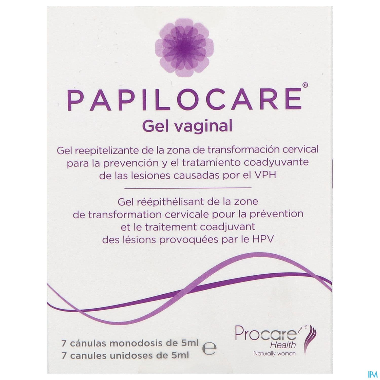 PAPILOCARE GEL VAGINAL DOSE 5ML 7