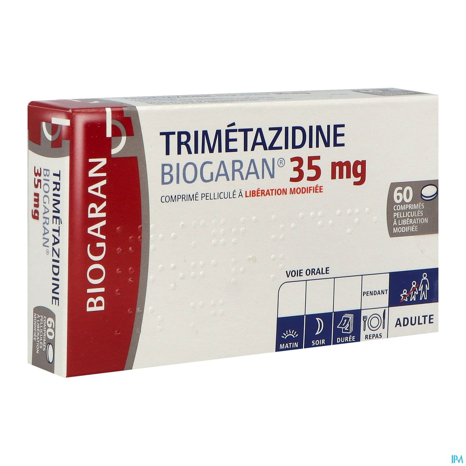 Trimetazidine Biogaran 35mg Comprime A Liberation Modifiee 60
