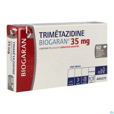 Trimetazidine Biogaran 35mg Comprime A Liberation Modifiee 60