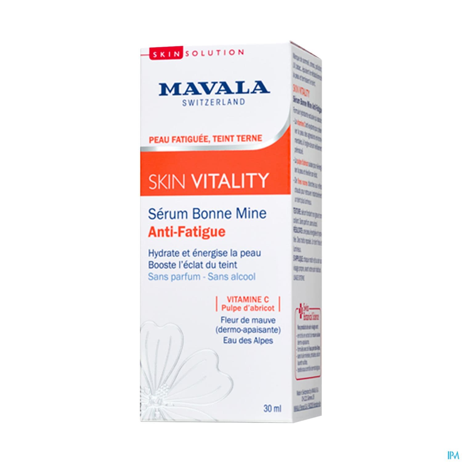 Mavala Skin Vitality Serum Bonne Mine Anti Fatigue 30ml — Pharmacie de la Gare Montparnasse
