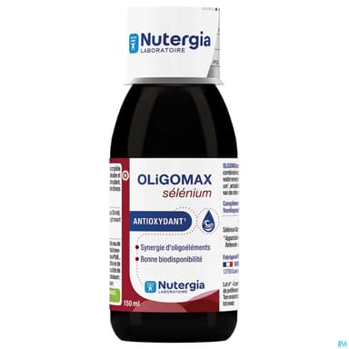Nutergia Oligomax Selenium Solution Buvable 150ml