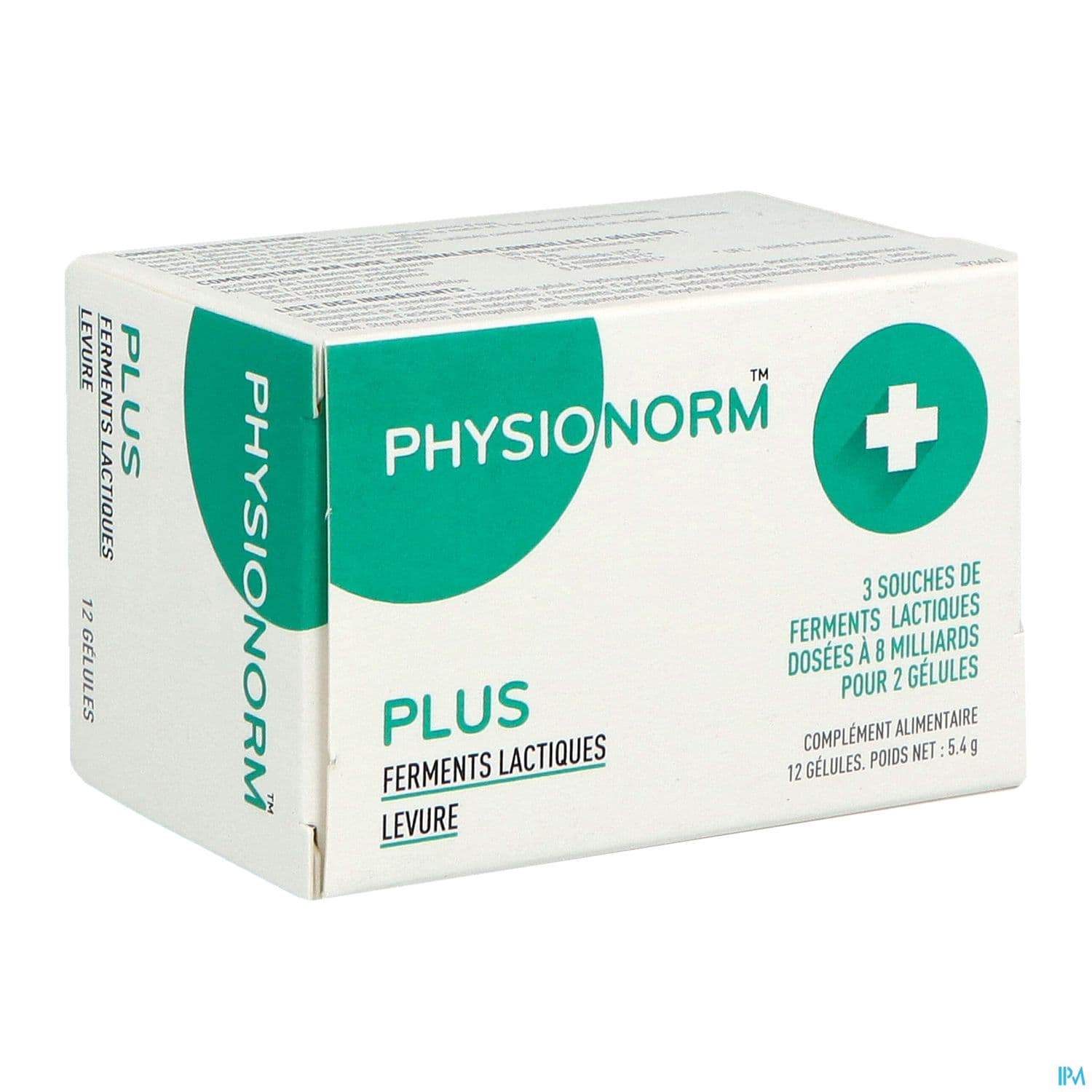 Physionorm Plus Ferments Lactiques Levure Gelule 12