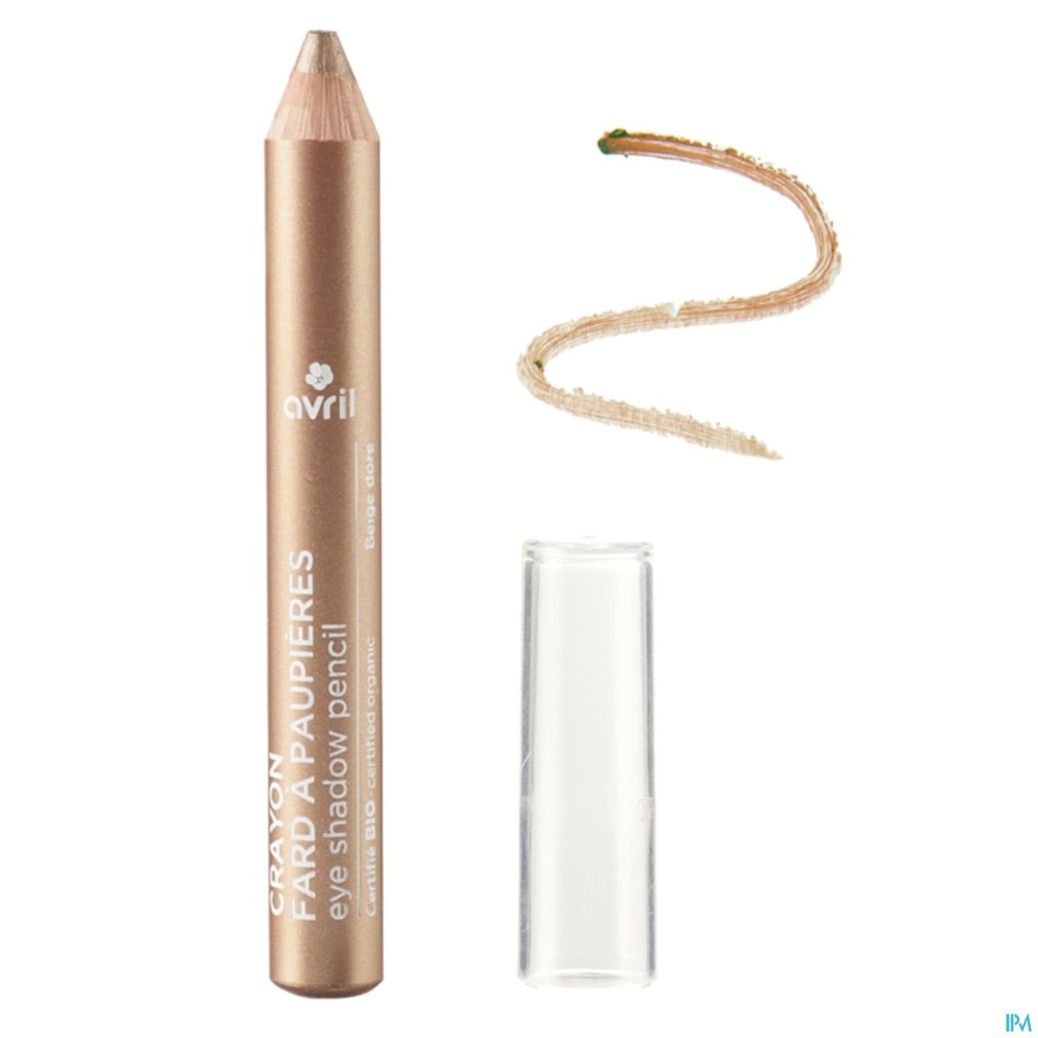 Avril Crayon Fard A Paupieres Beige Dore Bio 2g