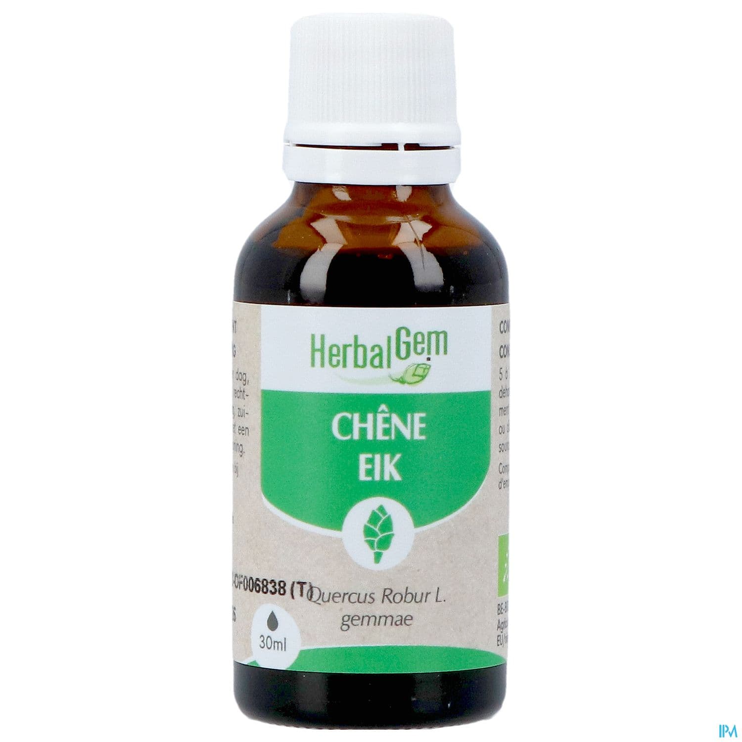 Herbalgem Chene Bourgeon Macerat Glycerin Bio 30ml