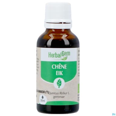 Herbalgem Chene Bourgeon Macerat Glycerin Bio 30ml