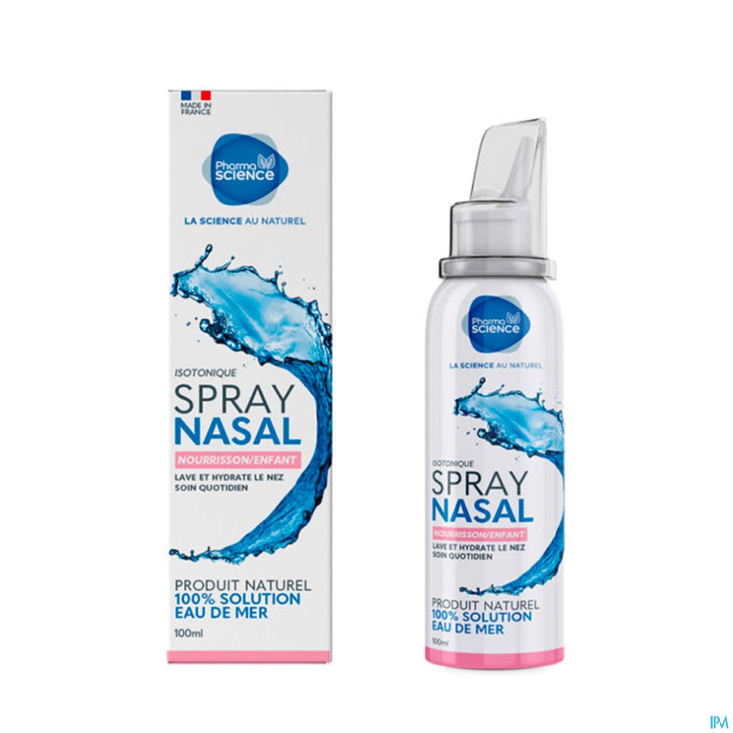 Pharmascience Spray Nasal Isotonique Nourrisson Enfant 100ml