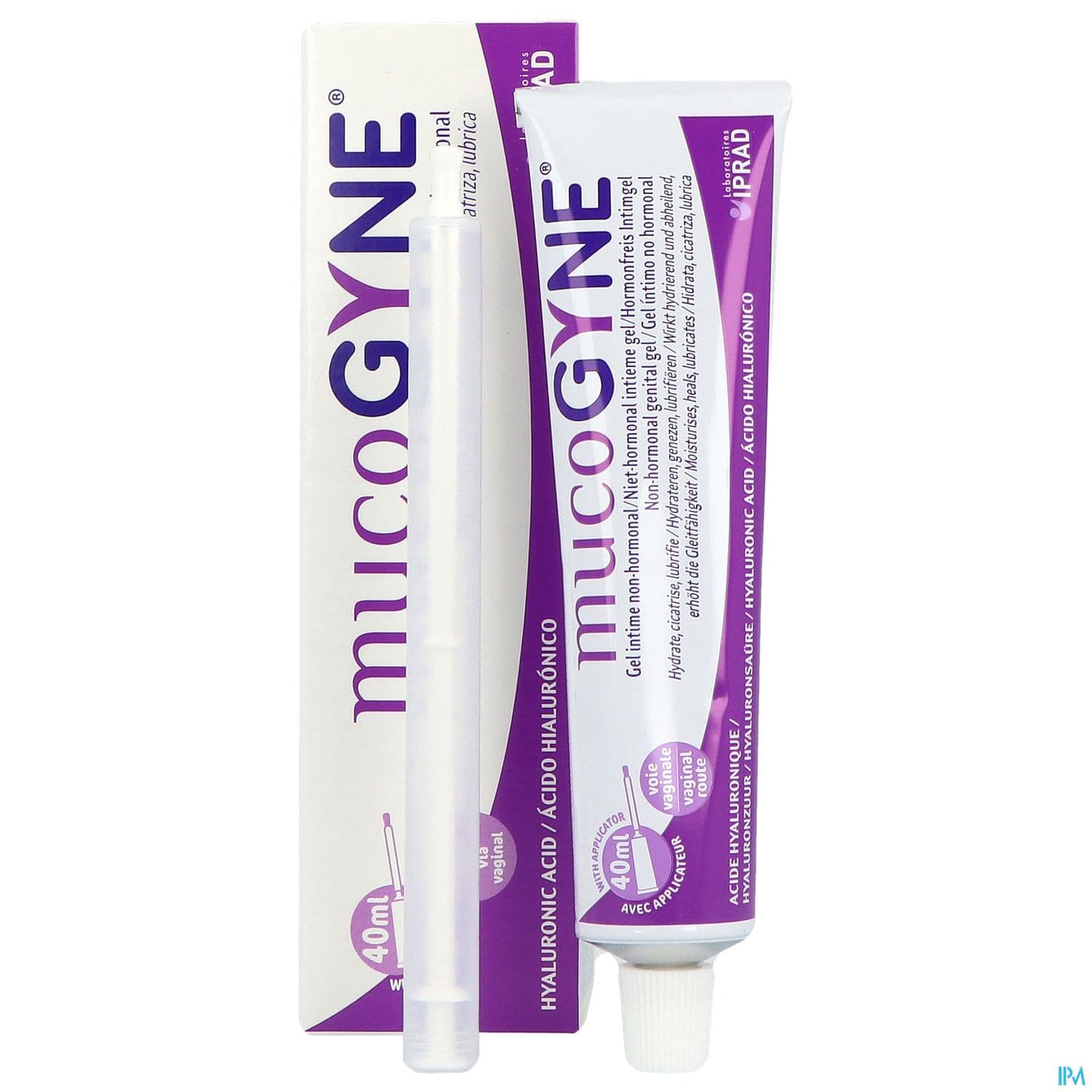 MUCOGYNE GEL INT NON HORMO AC HYALU T/40ML