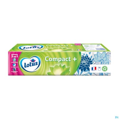 Lotus Mouchoir Compact Paquet X6