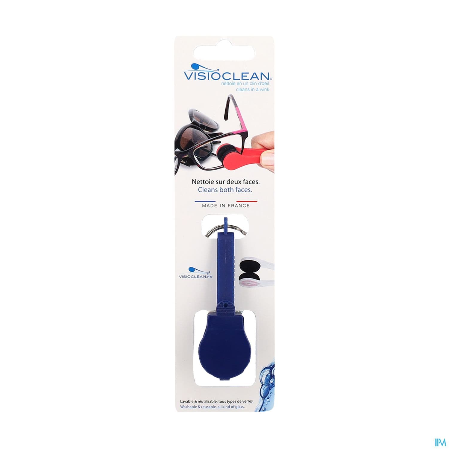 VISIOCLEAN PINCE NETT LUNET ROUGE