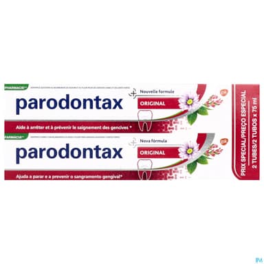 PARODONTAX PATE BITUBE 75ML X2